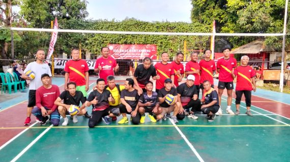 Meriah! Pertadingan Voli Putra 17 Agustusan Antar RT RW 27 Alinda Kencana